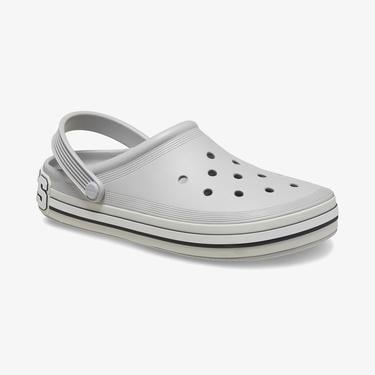 Crocs Off Court Logo Clog Unisex Gri Terlik