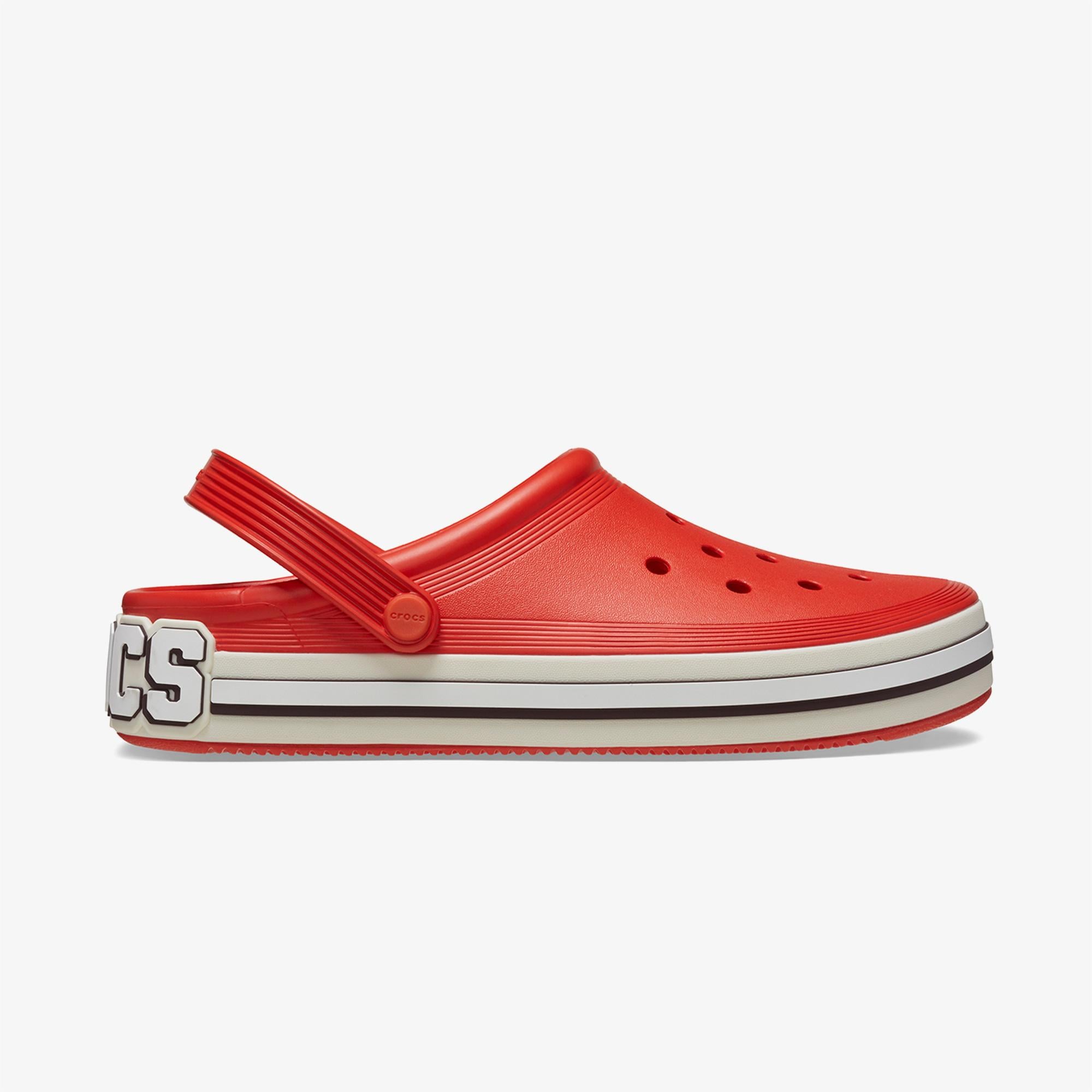 Crocs OffCourt Logo Clog Unisex Kırmızı Terlik