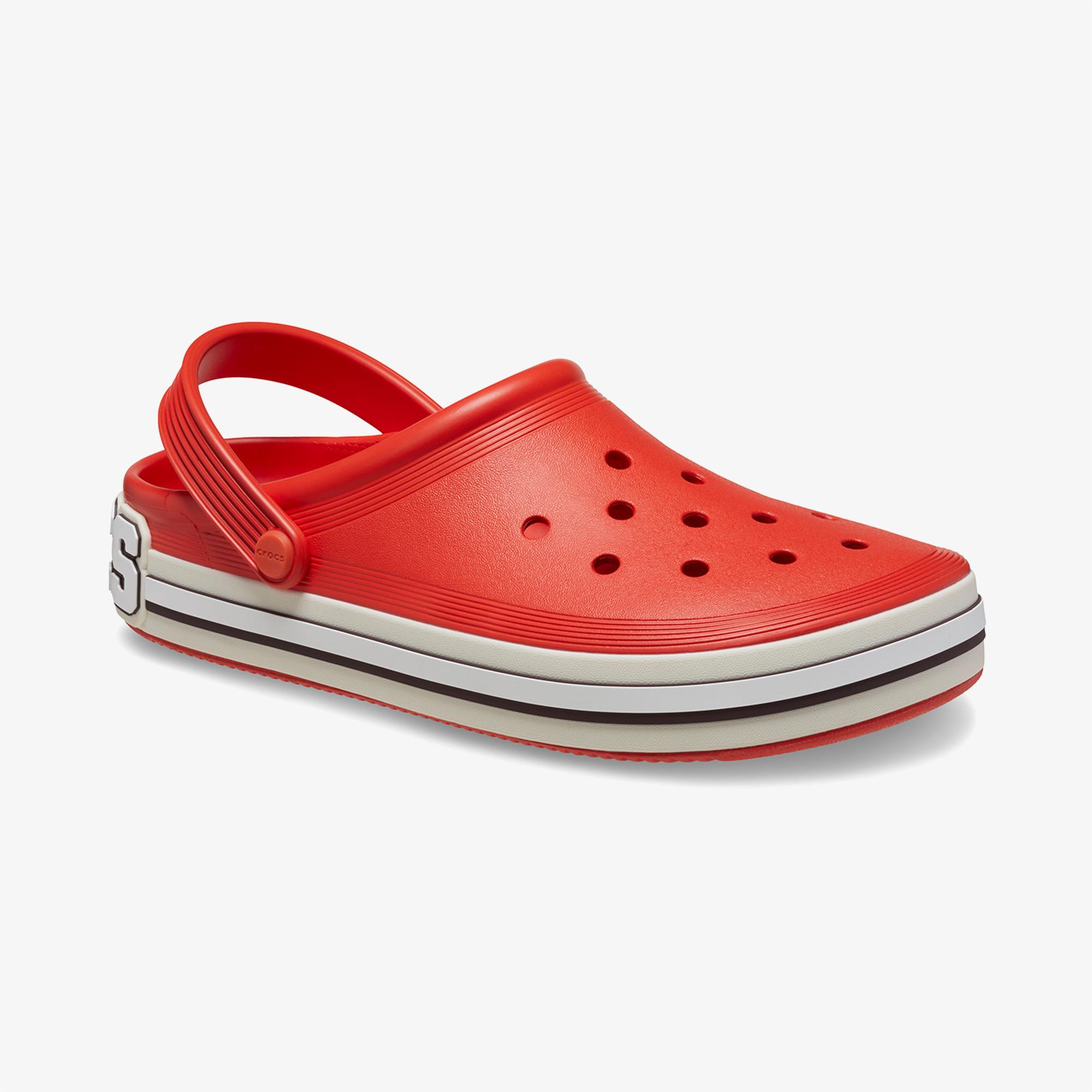 Crocs OffCourt Logo Clog Unisex Kırmızı Terlik