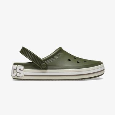  Crocs OffCourt Logo Clog Unisex Yeşil Terlik