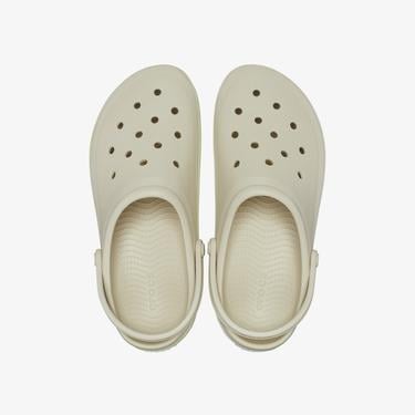  Crocs OffCourt Clog Kadın Krem Terlik