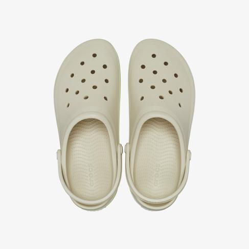  Crocs OffCourt Clog Kadın Krem Terlik