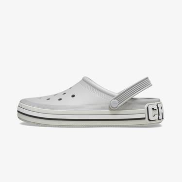  Crocs Off Court Logo Clog Unisex Gri Terlik