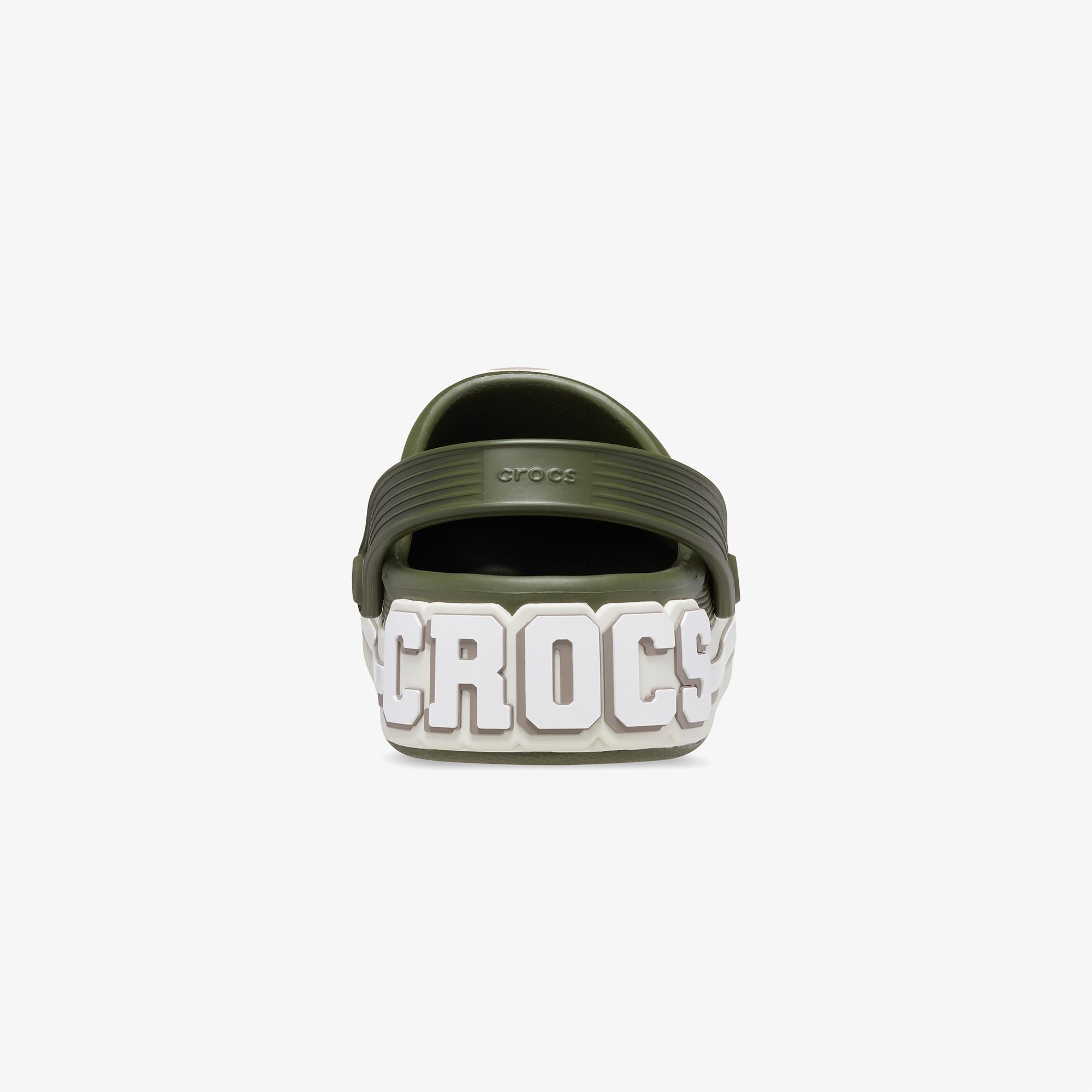 Crocs OffCourt Logo Clog Unisex Yeşil Terlik