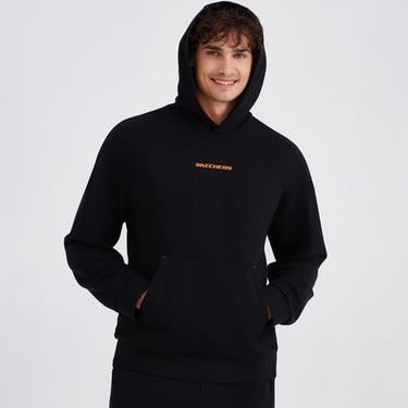  Skechers M Essential Erkek Siyah Günlük Sweatshirt