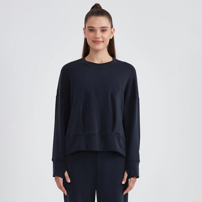  Skechers Kadın Siyah Günlük Sweatshirt