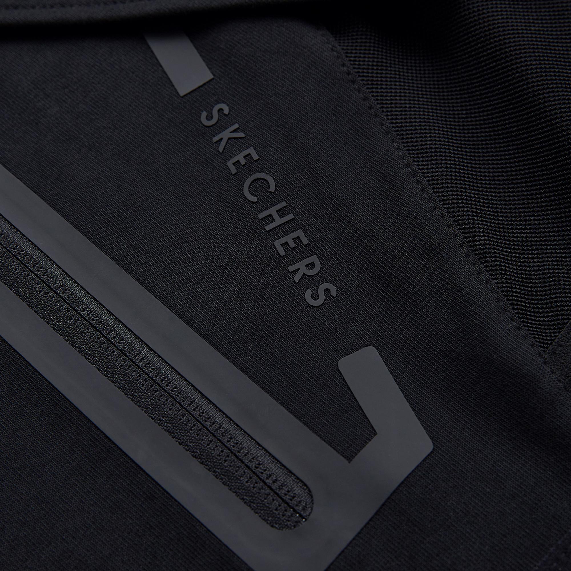 Skechers 2Xi-Lock Full Zip Erkek Siyah Günlük Sweatshirt