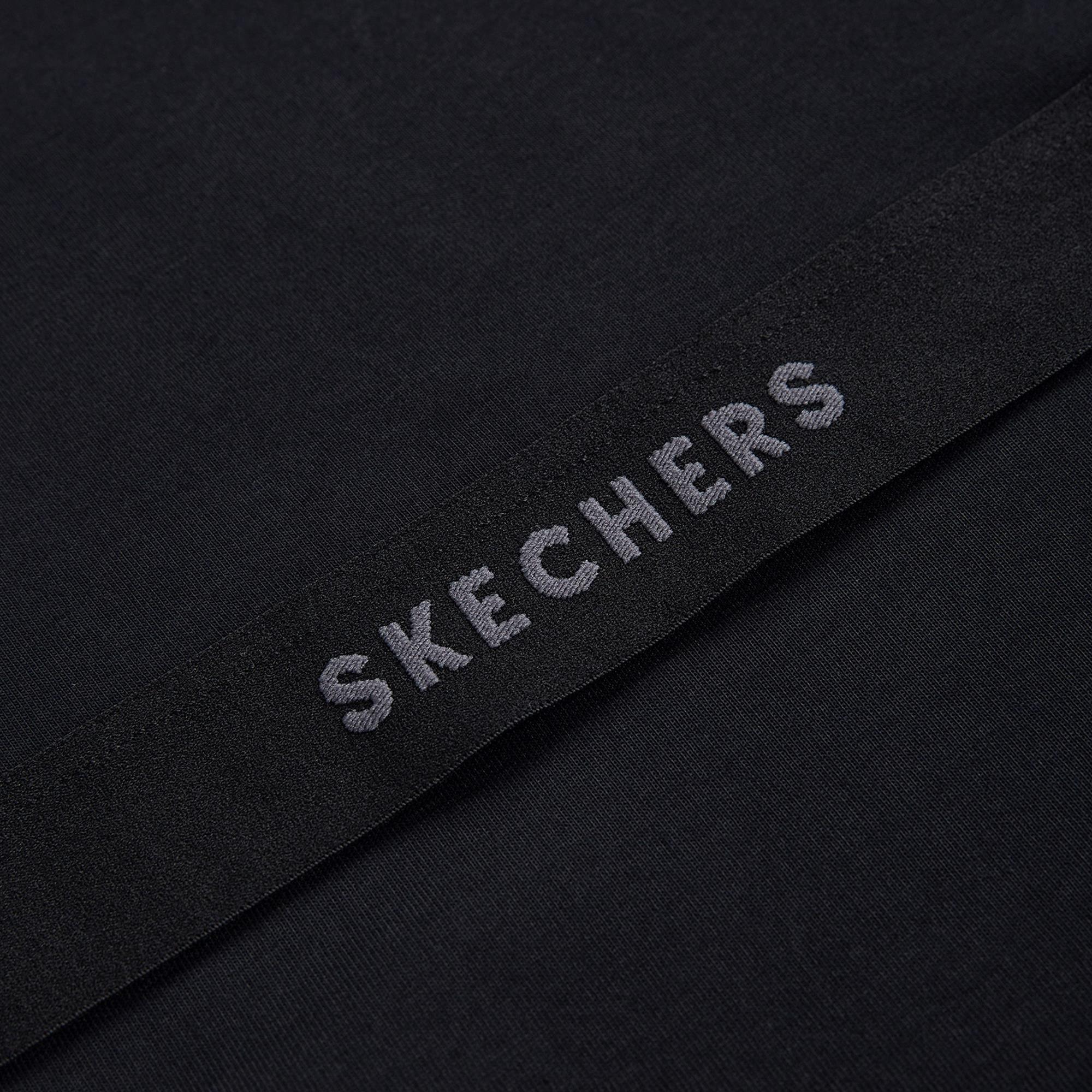 Skechers 2Xi-Lock Full Zip Erkek Siyah Günlük Sweatshirt