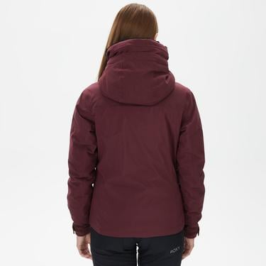  Helly Hansen Valdisere 2.0 Kadın Bordo Kayak Montu