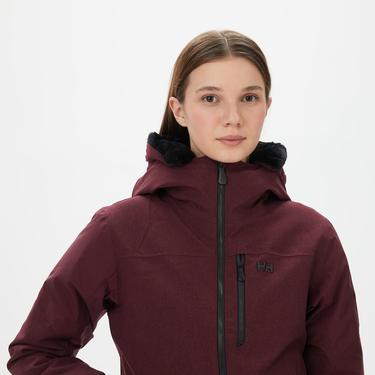  Helly Hansen Valdisere 2.0 Kadın Bordo Kayak Montu