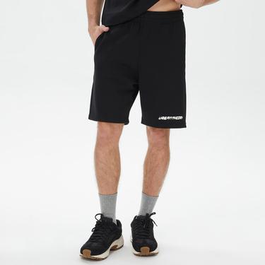  Urban Theory Essentials Erkek Siyah Günlük Şort