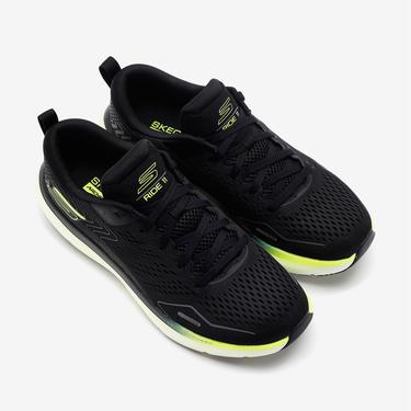  Skechers Go Run Ride 11 Erkek Siyah Koşu Ayakkabısı