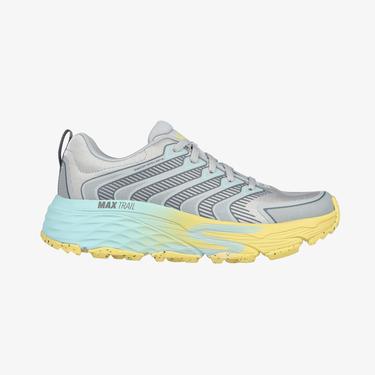  Skechers Max Cushioning Elite Trail Kadın Gri Outdoor Ayakkabı