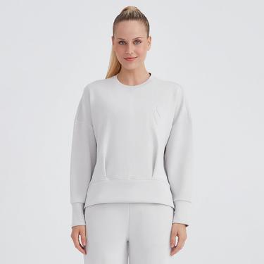  Skechers Kadın Gri Günlük Sweatshirt