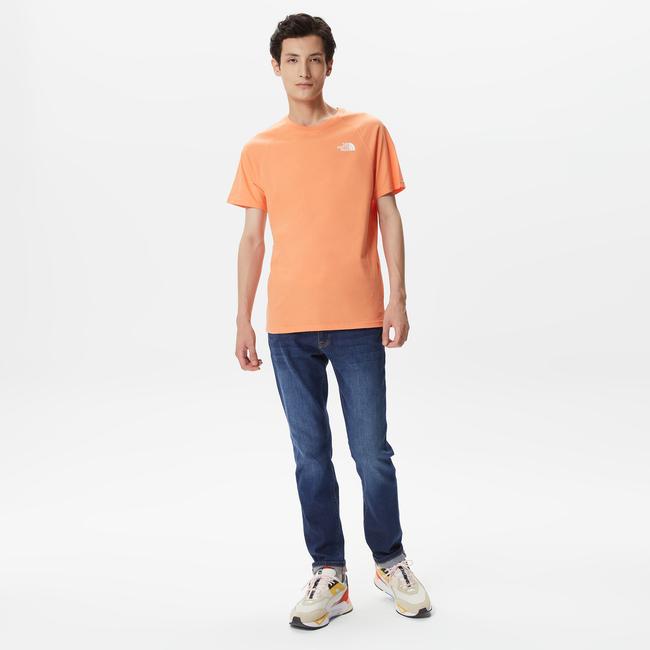  The North Face Erkek Turuncu Günlük T-Shirt