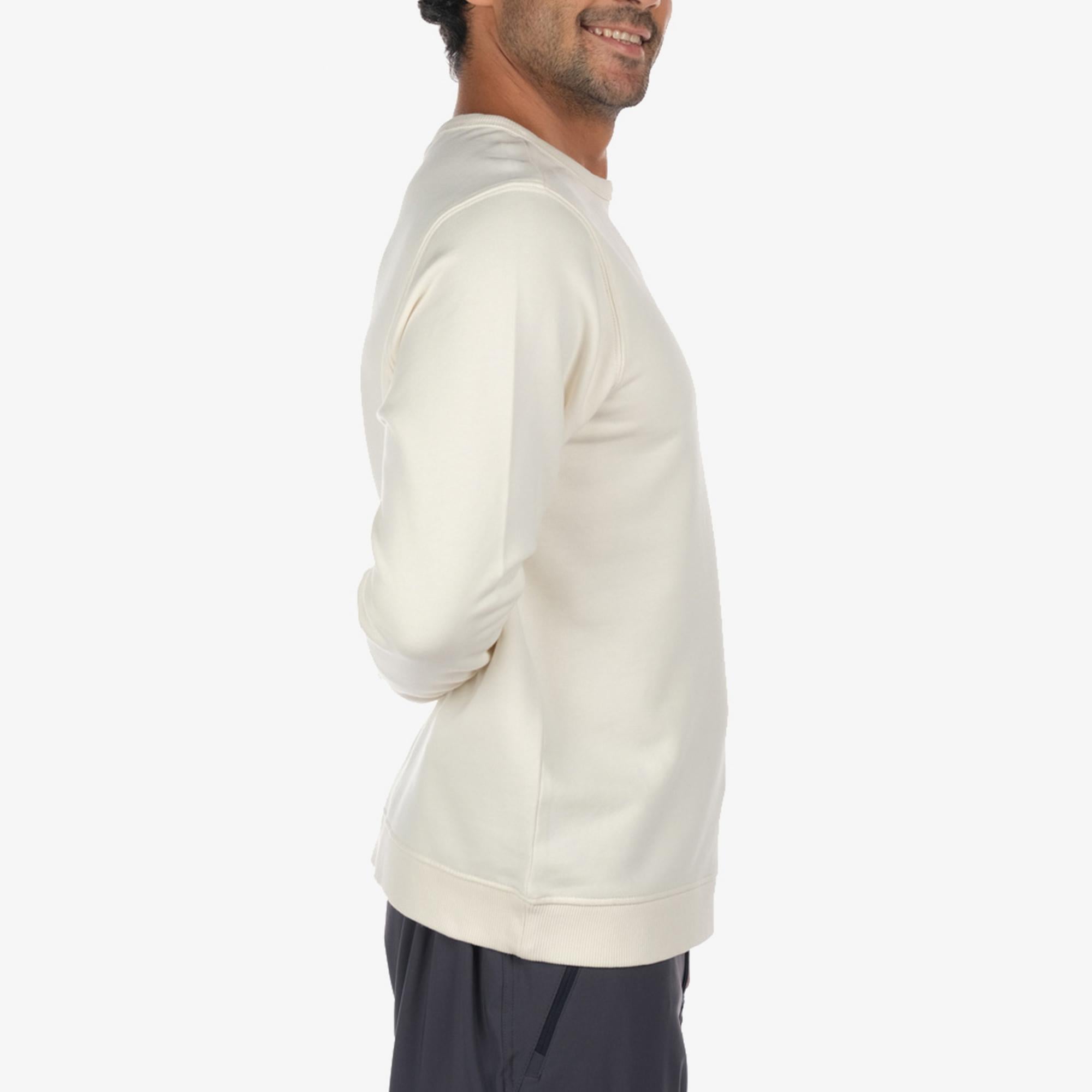 Columbia CSC Basic Crew Erkek Krem Günlük Sweatshirt