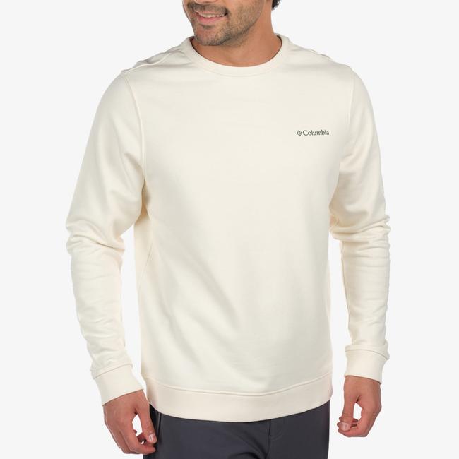  Columbia CSC Basic Crew Erkek Krem Günlük Sweatshirt