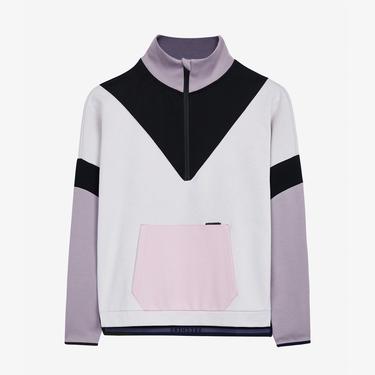  Skechers 2Xi-Lock Half Zip Kadın Beyaz Günlük Sweatshirt