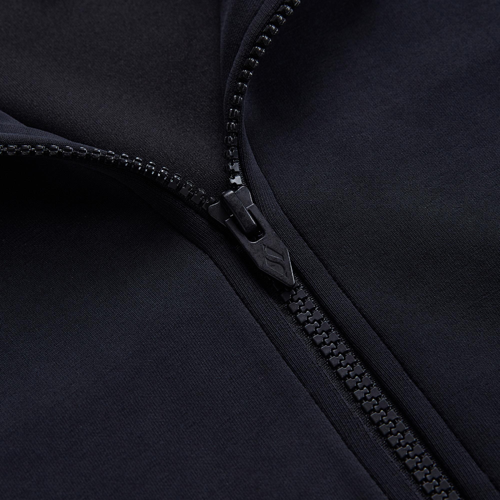 Skechers Soft Touch Full Zip Kadın Siyah Günlük Sweatshirt