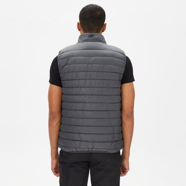  Skechers Outerwear Padded Erkek Gri Günlük Yelek