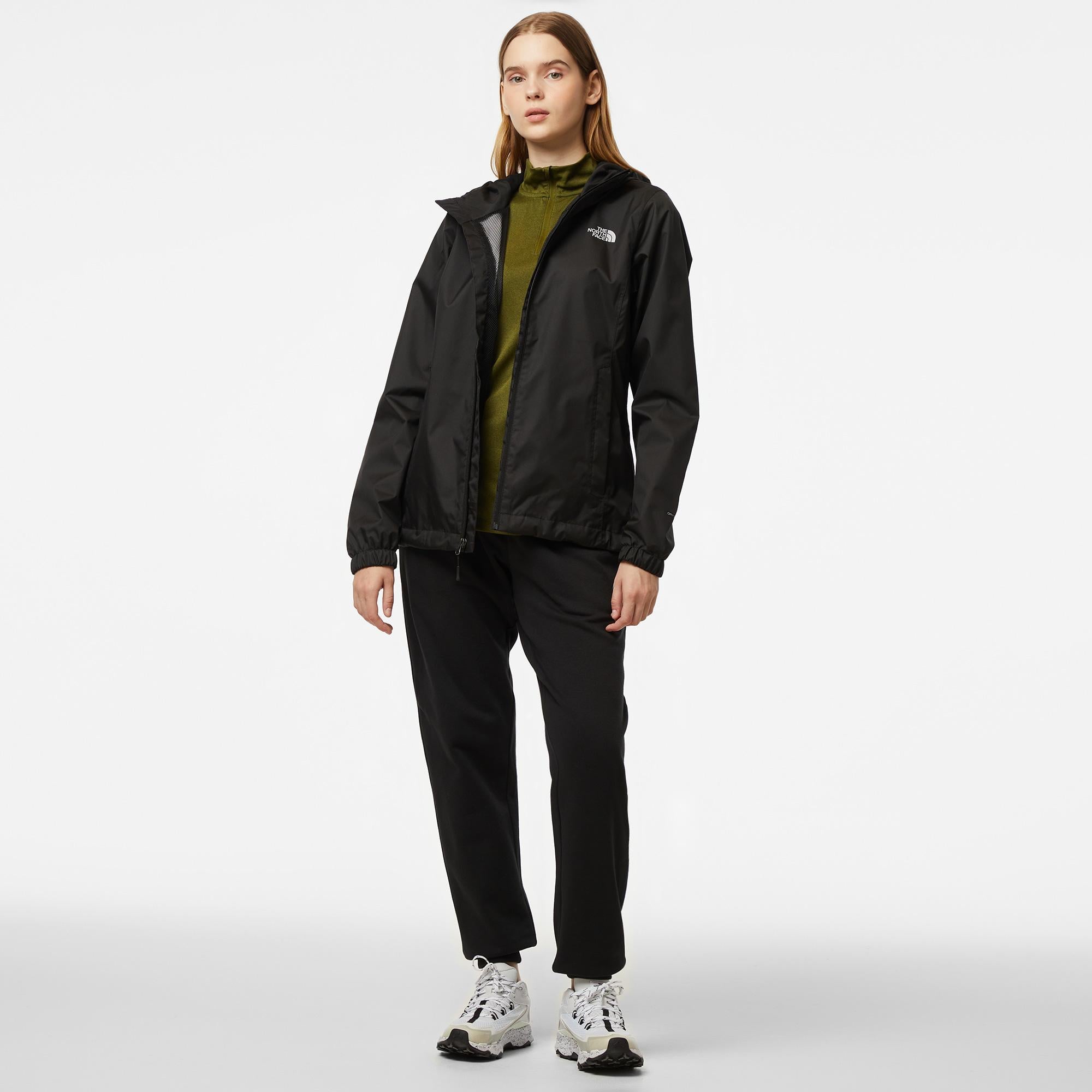 The North Face Kadın Quest Siyah Kapüşonlu Mont