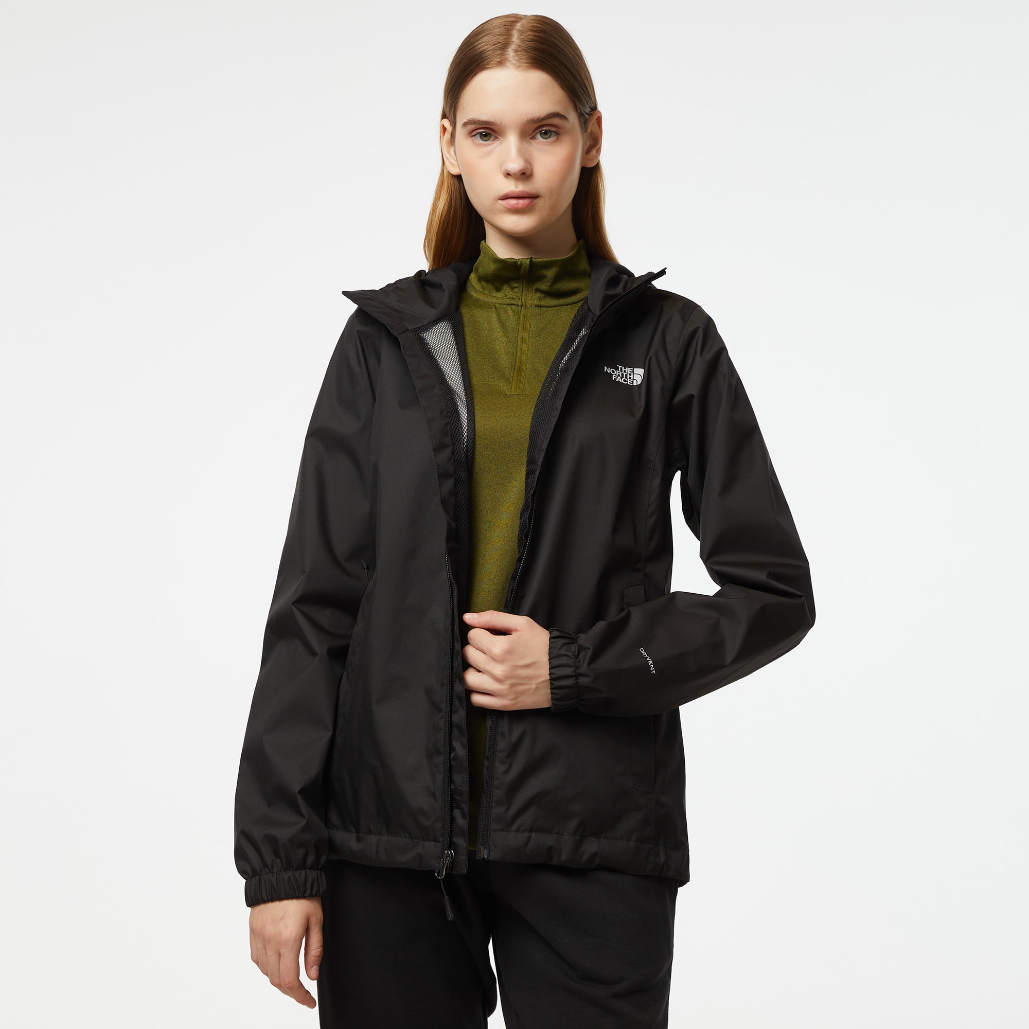  The North Face Kadın Quest Siyah Kapüşonlu Mont