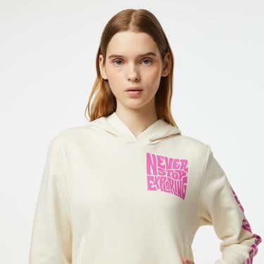  The North Face Mountain Play Kadın Beyaz Sweatshirt