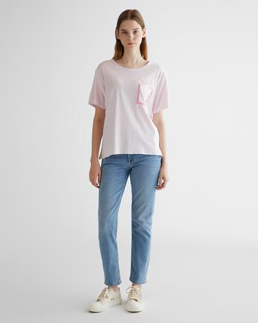  GANT Kadın Mavi Slim Fit Jean Pantolon