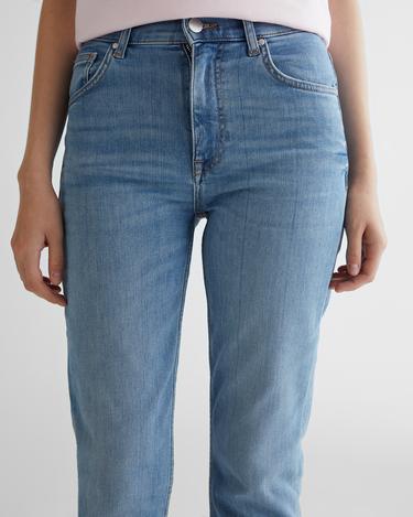  GANT Kadın Mavi Slim Fit Jean Pantolon