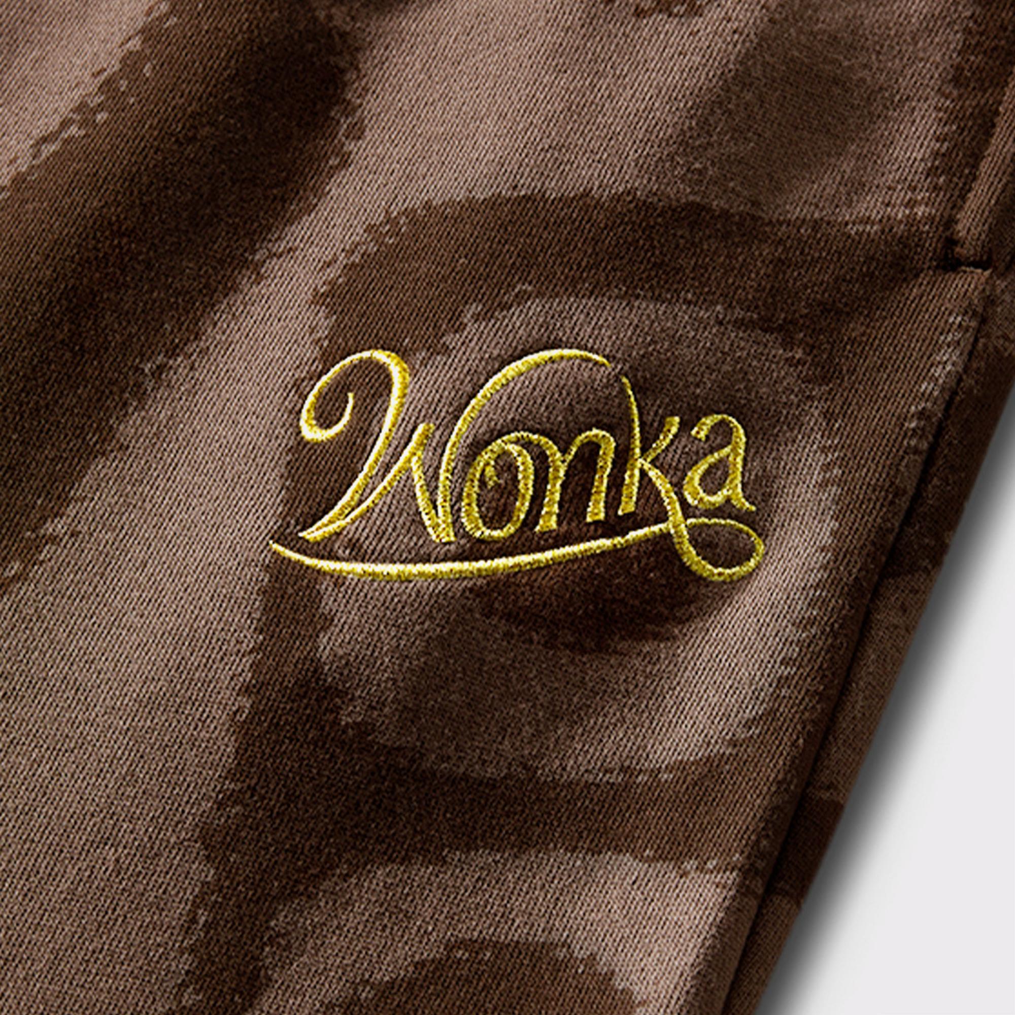 Converse x Wonka French Terry Unisex Kahverengi Eşofman Altı