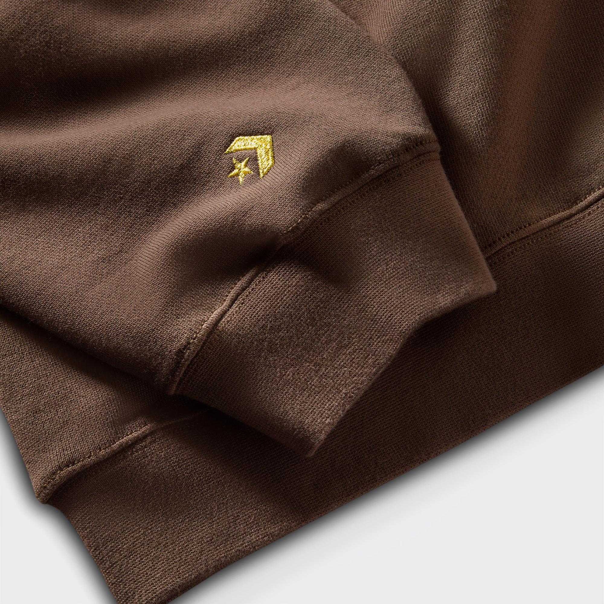 Converse x Wonka French Terry Crew Unisex Kahverengi Sweatshirt