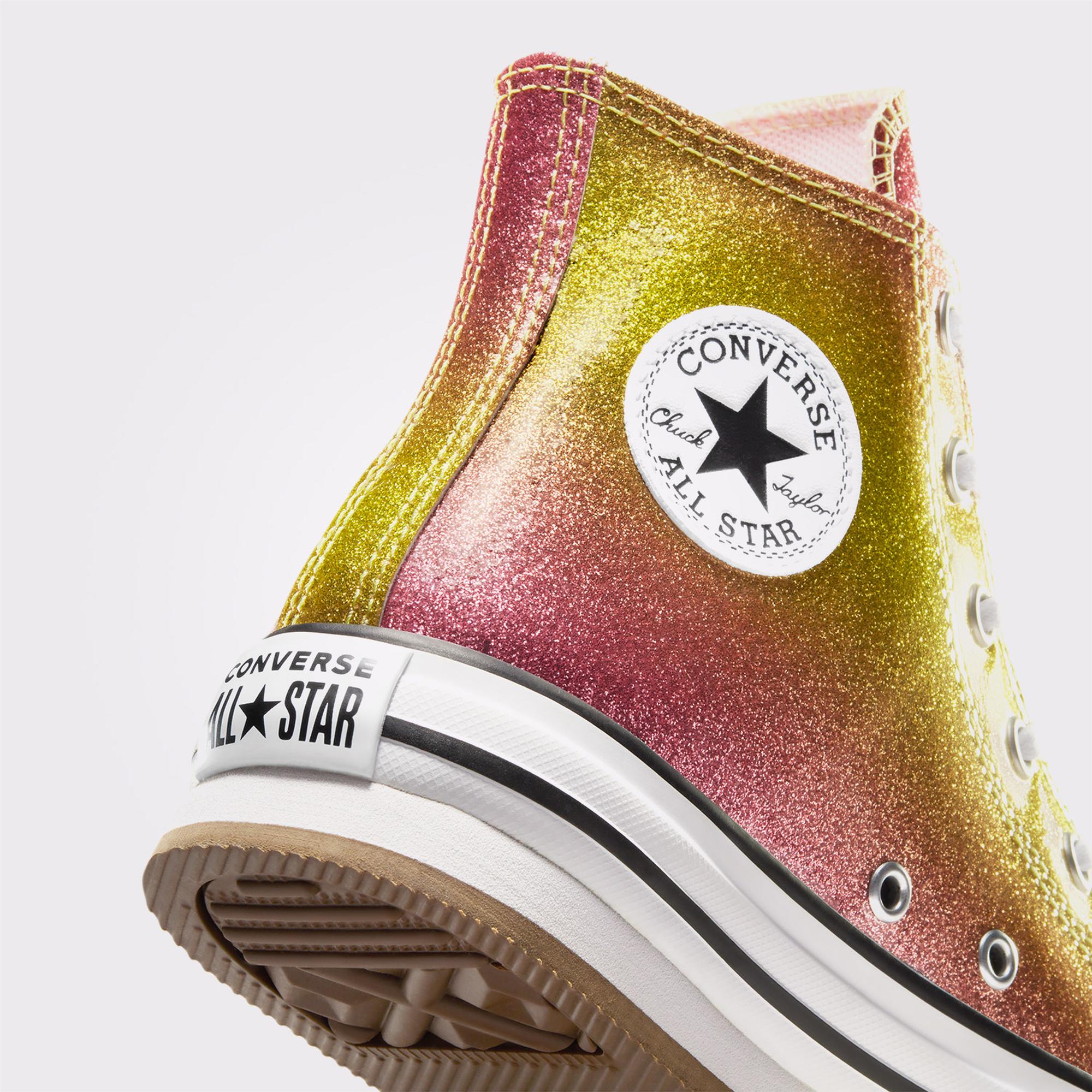 Converse Chuck Taylor All Star EVA Lift Platform Genç Sarı Sneaker