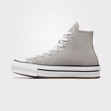  Converse Chuck Taylor All Star EVA Lift Çocuk Gri Platform Sneaker