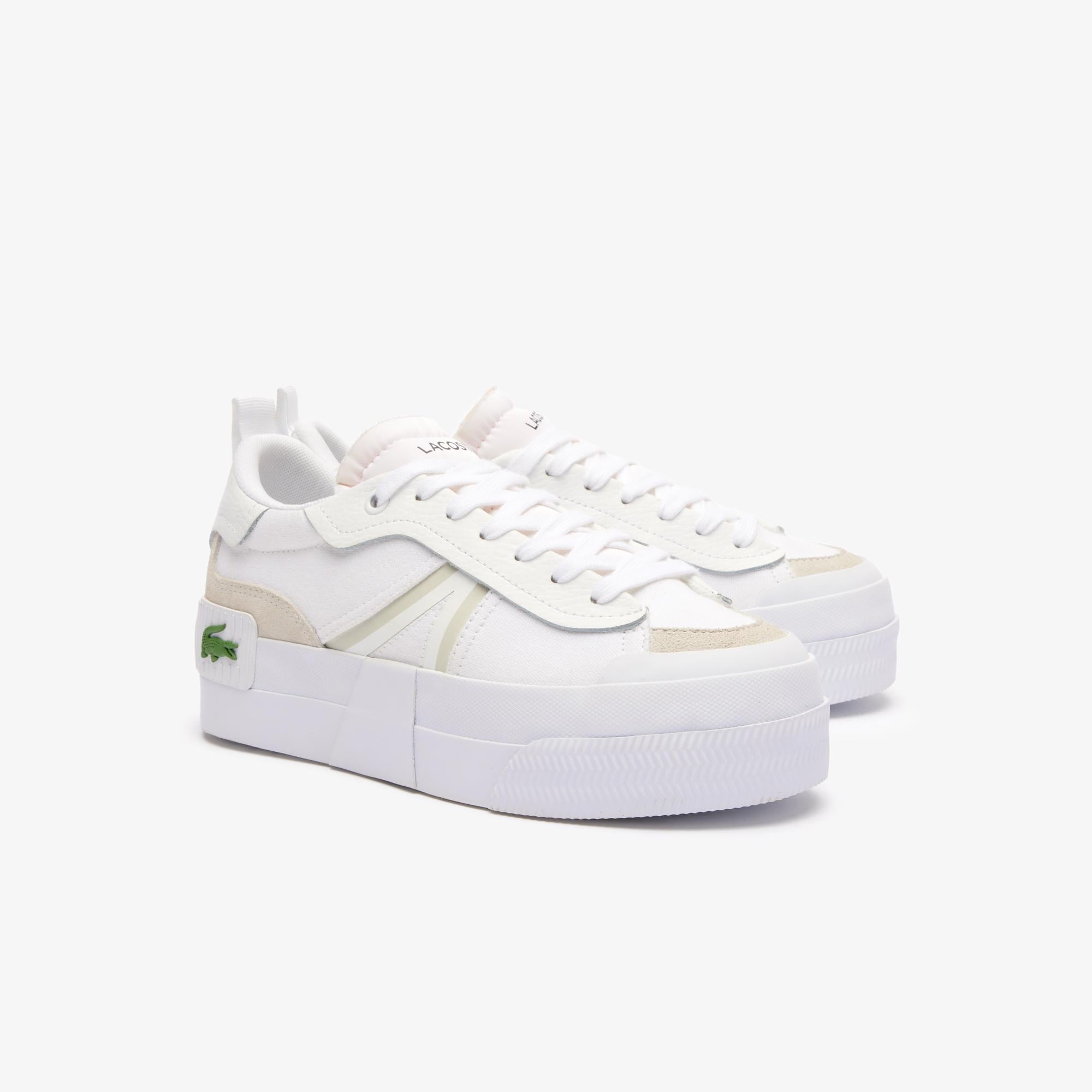 Lacoste L004 Platform Kadın Beyaz Sneaker