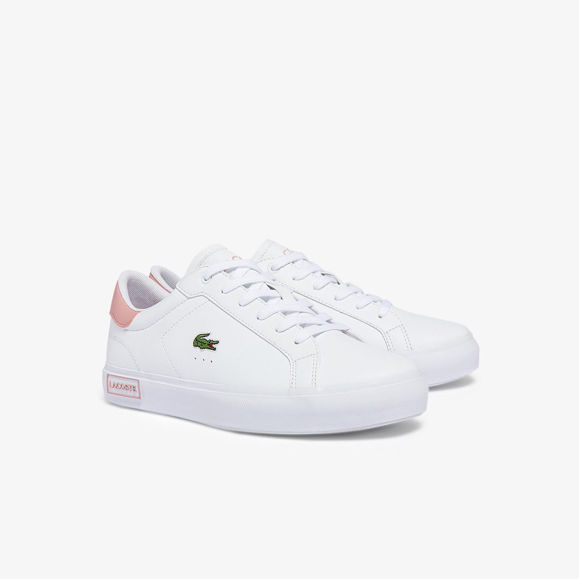 Lacoste Powercourt Çocuk Beyaz Sneaker