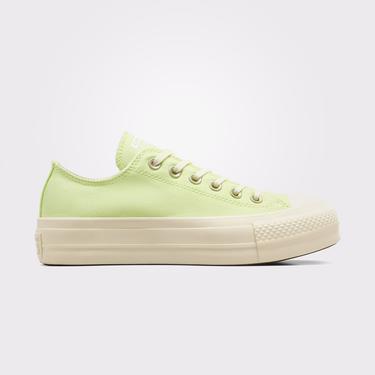  Converse Chuck Taylor All Star Lift Kadın Yeşil Platform Sneaker
