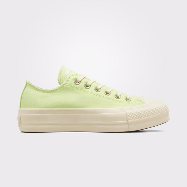  Converse Chuck Taylor All Star Lift Kadın Yeşil Platform Sneaker