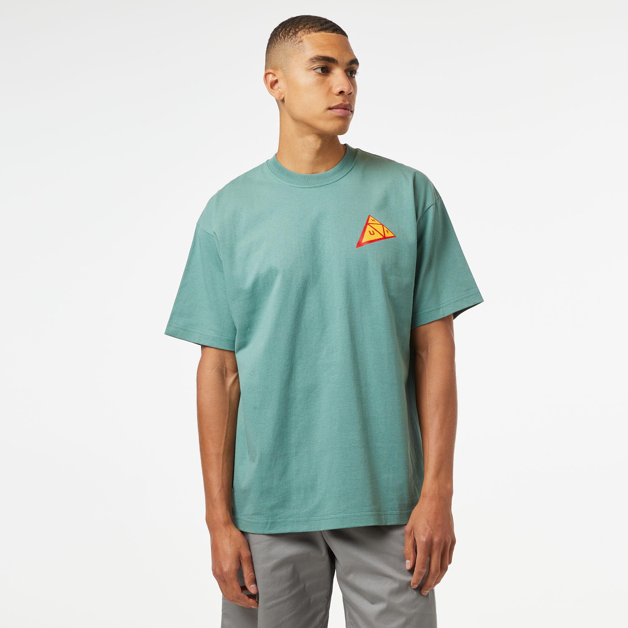 HUF Skewed Tt S/S Erkek Yeşil T-Shirt