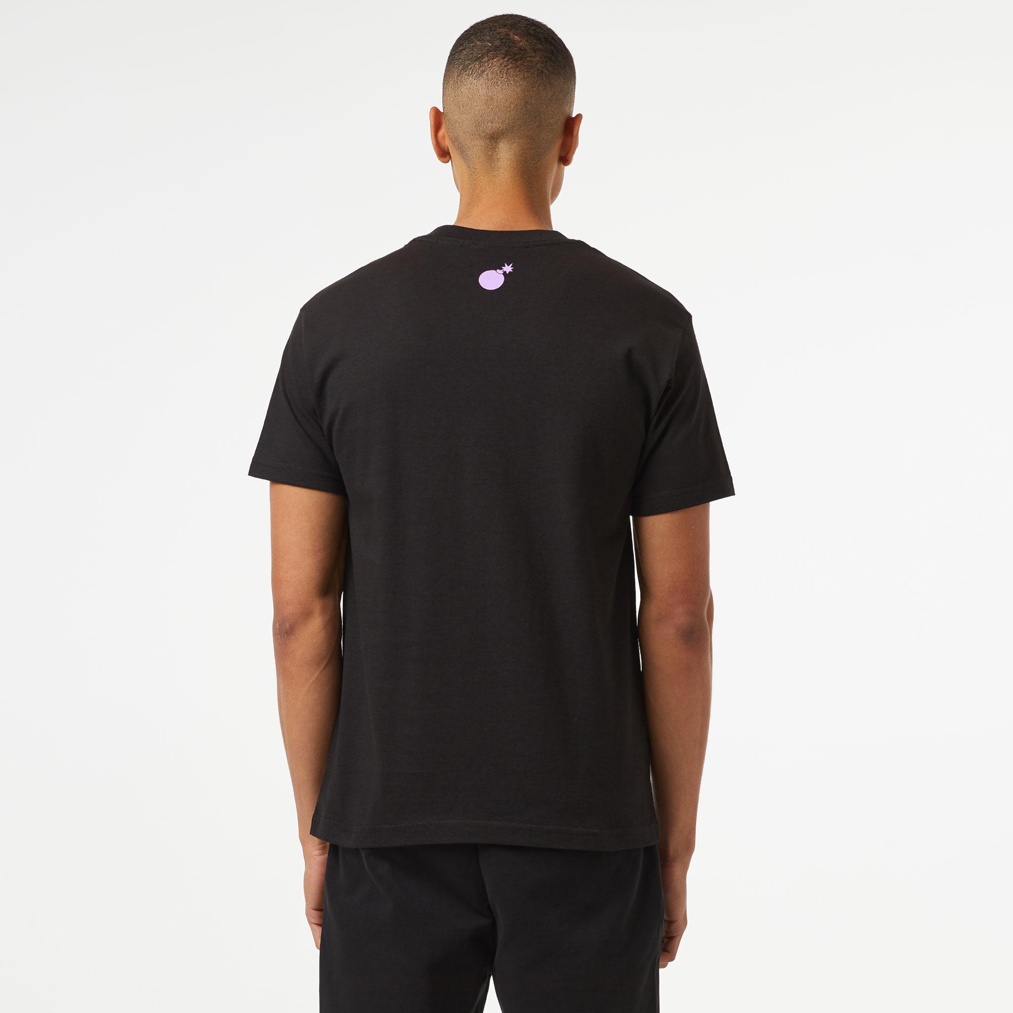 The Hundreds Push Bar Erkek Siyah T-Shirt