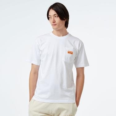  Market Hardware Pocket Erkek Beyaz T-Shirt