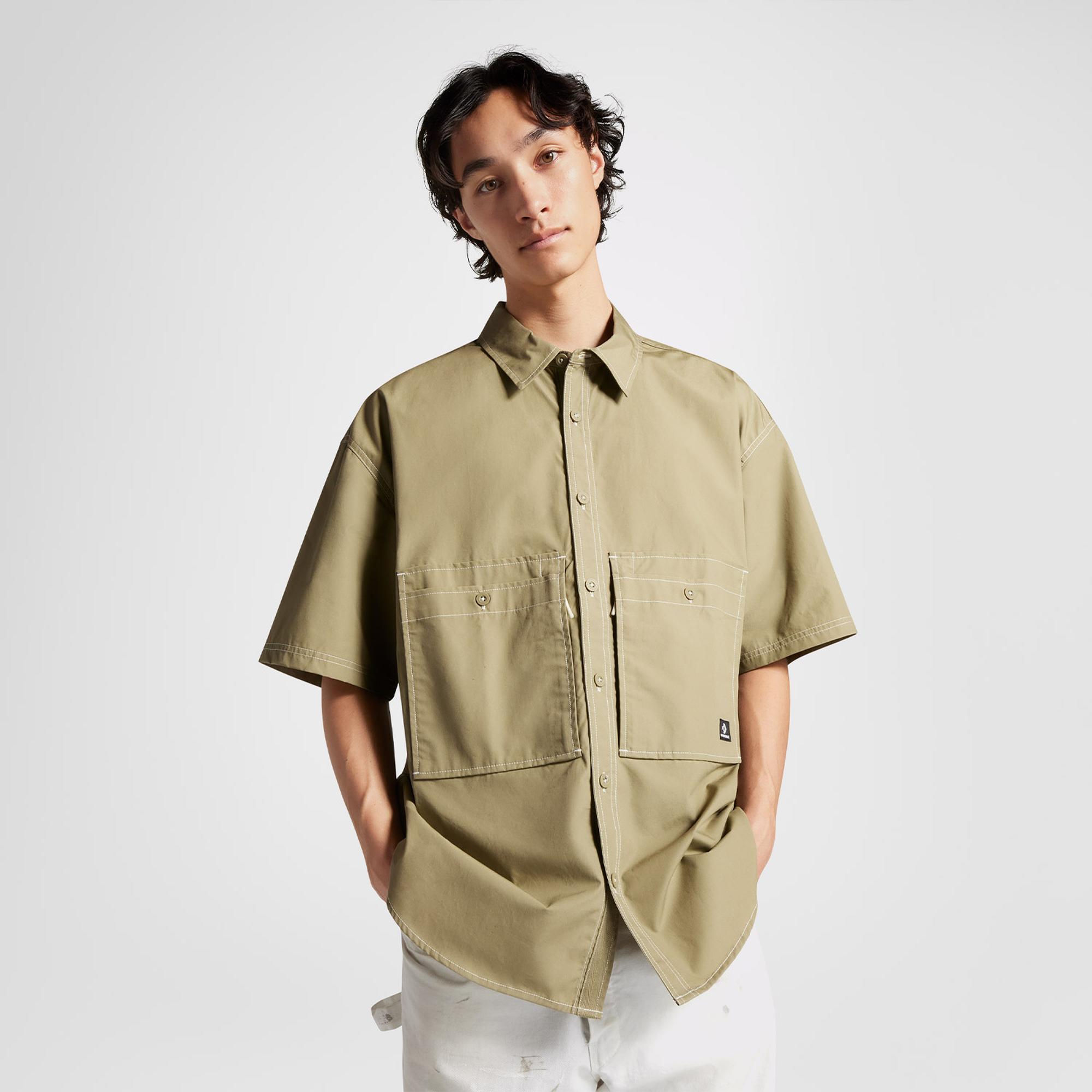 Converse Utility Erkek Haki Gömlek