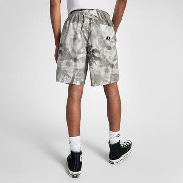  Converse Desenli Erkek Gri Şort
