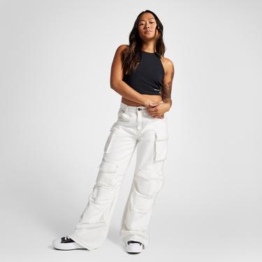  Converse Slim Fit Kadın Siyah Crop Top