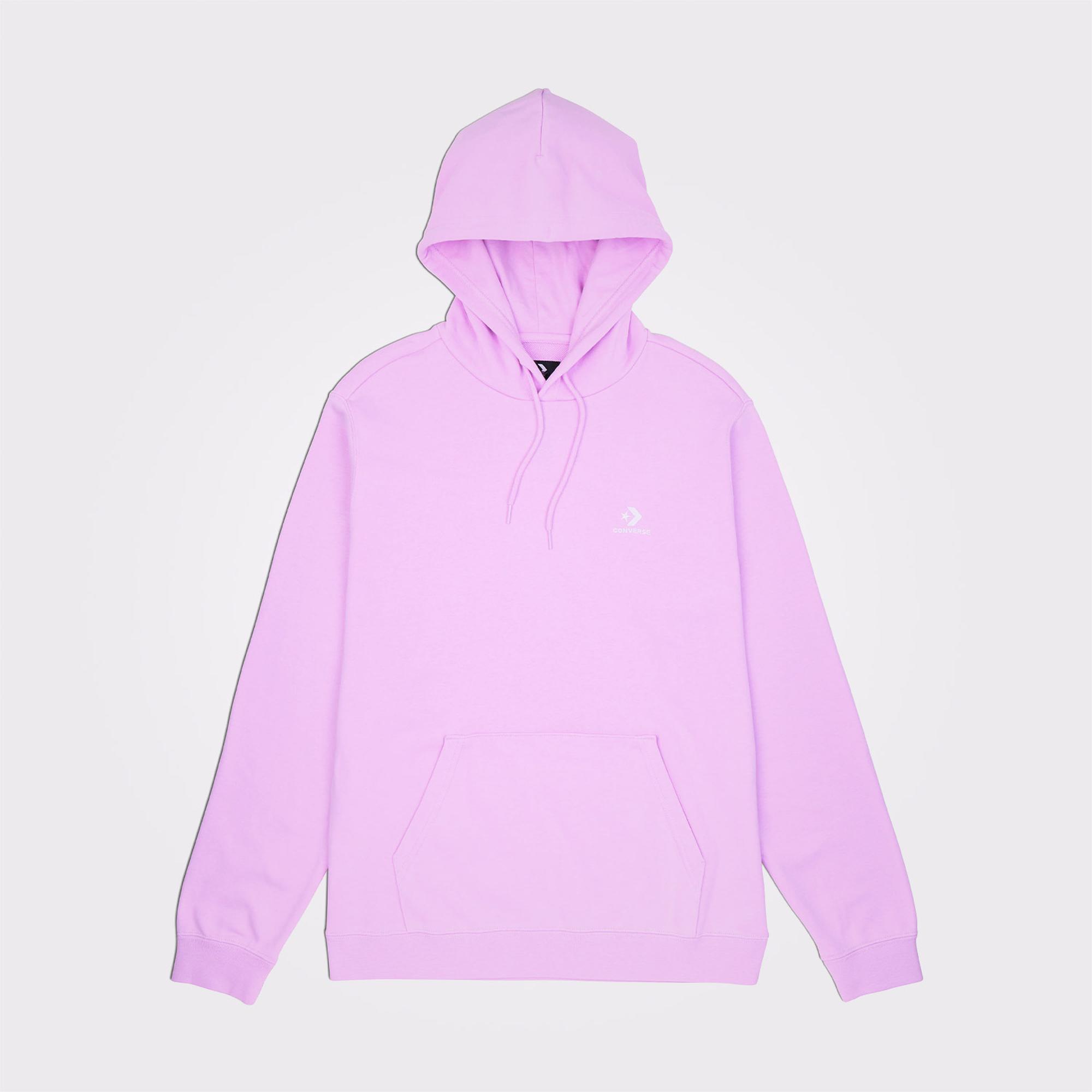 Converse Go-To Unisex Kapüşonlu Lila Hoodie