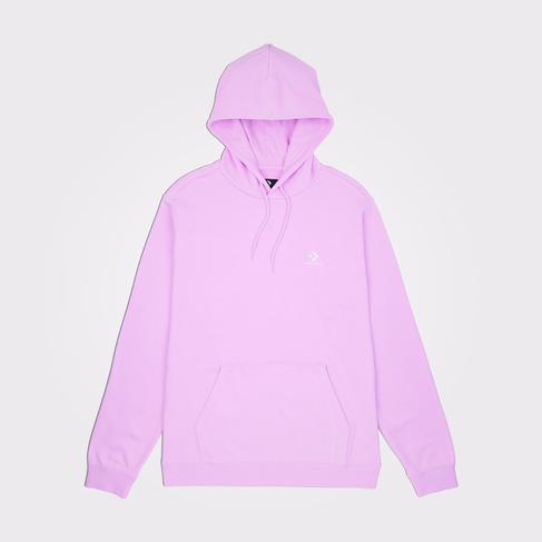  Converse Go-To Unisex Kapüşonlu Lila Hoodie