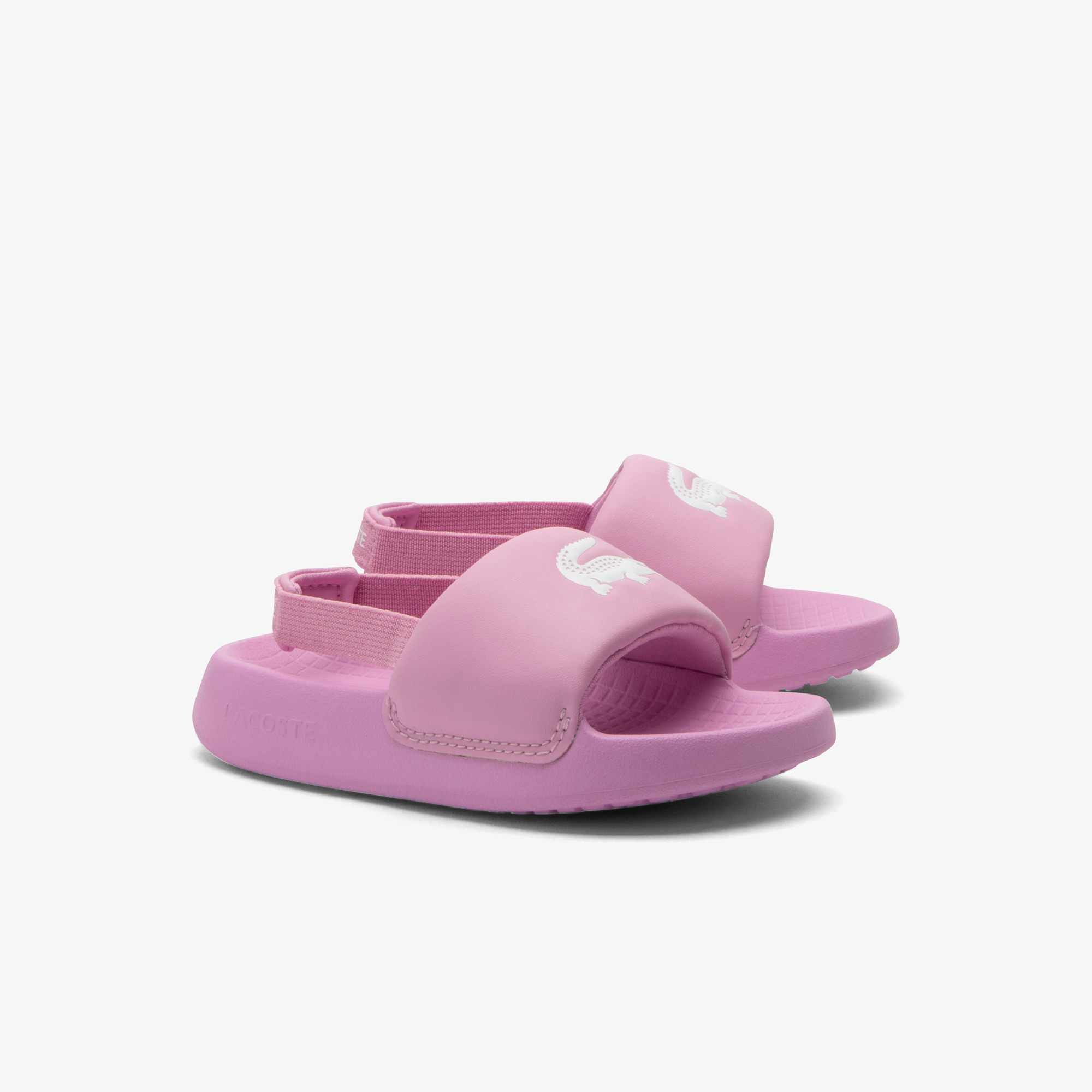 Lacoste Lacoste Croco 1.0 Çocuk Pembe Terlik Sandalet & Terlik | FashFed Pembe - 3. görsel