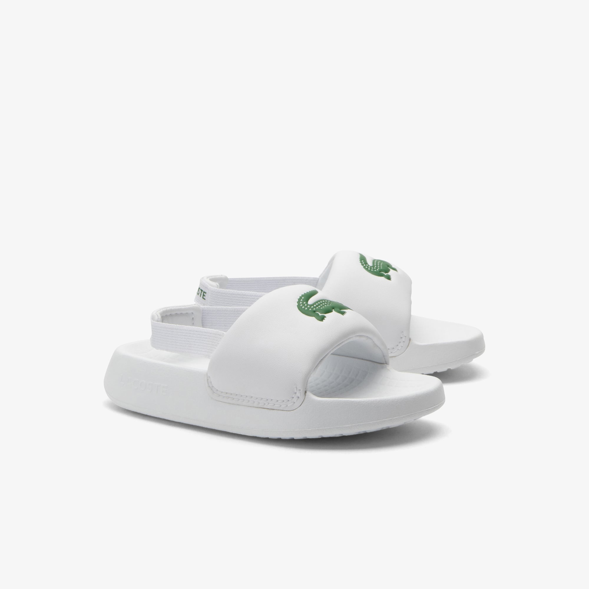 Lacoste Lacoste Croco 1.0 Çocuk Beyaz Terlik Sandalet & Terlik | FashFed Beyaz - 3. görsel