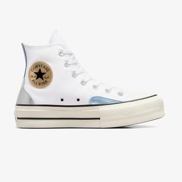  Converse Chuck Taylor All Star Lift Kadın Beyaz Platform Sneaker