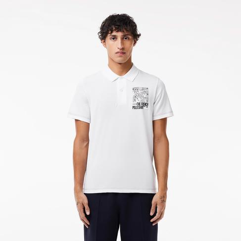 Lacoste Classic Erkek Beyaz Polo