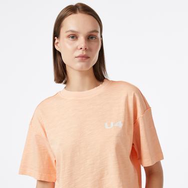 UNITED4 Kadın Turuncu T-Shirt